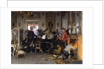 In the Troops Quarters outside Paris, 1894 by Anton von Werner