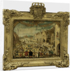 Labours of the Months. A tournament in Altstadt of Landshut, 1516-1525 by Hans von Wertinger