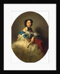 Portrait of Countess Varvara Musina-Pushkina, after 1857 by Franz Xavier Winterhalter