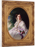 Portrait of Grand Duchess Olga Nikolaevna of Russia, Queen of Württemberg, 1856 by Franz Xavier Winterhalter