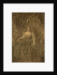 Portrait of Empress Anna Ioannovna, 1740s by Christian Albrecht Wortmann