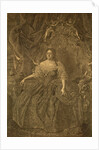 Portrait of Empress Anna Ioannovna, 1740s by Christian Albrecht Wortmann
