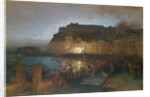 Fireworks in Naples, 1875 by Oswald Achenbach