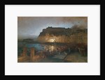 Fireworks in Naples, 1875 by Oswald Achenbach