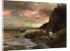 Evening Sun at Posillipo by Oswald Achenbach