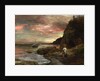 Evening Sun at Posillipo by Oswald Achenbach