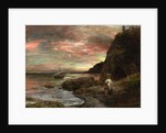 Evening Sun at Posillipo by Oswald Achenbach