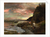 Evening Sun at Posillipo by Oswald Achenbach