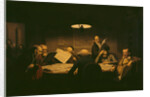 The Reading Room, 1843 by Johann Peter Hasenclever