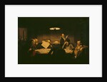 The Reading Room, 1843 by Johann Peter Hasenclever