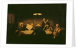 The Reading Room, 1843 by Johann Peter Hasenclever