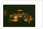 The Reading Room, 1843 by Johann Peter Hasenclever