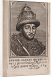 Portrait of the Tsar Alexis I Mikhailovich of Russia From: The Present State of Russia by Samuel Collins, 1664 by Anonymous