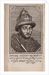 Portrait of the Tsar Alexis I Mikhailovich of Russia From: The Present State of Russia by Samuel Collins, 1664 by Anonymous