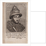 Portrait of the Tsar Alexis I Mikhailovich of Russia From: The Present State of Russia by Samuel Collins, 1664 by Anonymous