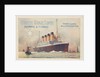 White Star Line. Titanic & Olympic, c. 1910 by Anonymous