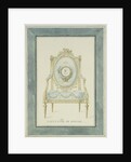 Throne Design for the Catherine Palace in Tsarskoye Selo, 1780s by Charles Cameron