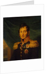 Portrait of Nikolai Alexeyevich Tuchkov, before 1825 by George Dawe