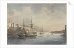 View at Malta, ca. 1849 by Charles Andrew Dyce