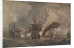 The Battle of the Nile, c. 1800 by John William Edy