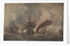 The Battle of the Nile, c. 1800 by John William Edy