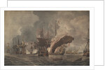 The Battle of the Nile, c. 1800 by John William Edy