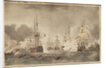 The Battle of the Nile, c. 1800 by John William Edy