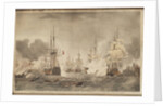 The Battle of the Nile, c. 1800 by John William Edy