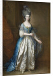Portrait of Miss Read, later Mrs William Villebois by Thomas Gainsborough