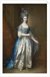 Portrait of Miss Read, later Mrs William Villebois by Thomas Gainsborough