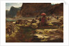 The Sultan and his camp by the enchanted lake, 1888 by Albert Goodwin