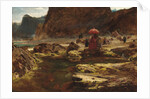 The Sultan and his camp by the enchanted lake, 1888 by Albert Goodwin