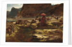 The Sultan and his camp by the enchanted lake, 1888 by Albert Goodwin
