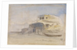 Massa Forno, Gozo, Malta, 1866 by Edward Lear