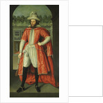 Portrait of William Pope, 1st Earl of Downe as a Knight of the Bath, c. 1610 by Robert Peake the Elder