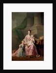 Queen Charlotte, with her Two Eldest Sons, 1769 by Ramsay