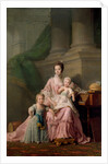 Queen Charlotte, with her Two Eldest Sons, 1769 by Ramsay