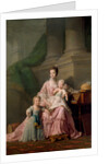 Queen Charlotte, with her Two Eldest Sons, 1769 by Ramsay