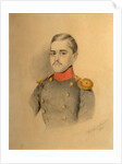Portrait of an Officer fom the Rehbinder Family (Nikolai Rehbinder?), 1845 by Thomas Wright
