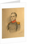 Portrait of an Officer fom the Rehbinder Family (Nikolai Rehbinder?), 1845 by Thomas Wright