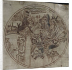 Demons attack Guthlac (Manuscript The life of Saint Guthlac), Early 12th century by Anonymous