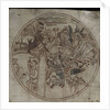 Demons attack Guthlac (Manuscript The life of Saint Guthlac), Early 12th century by Anonymous