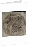 Demons attack Guthlac (Manuscript The life of Saint Guthlac), Early 12th century by Anonymous