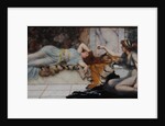 Mischief and Repose, 1895 by John William Godward