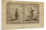 Habits of a Moscovite Woman and Arms and Dress of a Kalmyk, ca 1730 by William Grainger