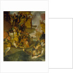 The Taking of Admiral Nils Ehrenskiöld in the Battle of Gangut, Mid of the 18th cen by Robert Carr Porter