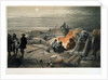 A quiet night in the batteries, 1855 by William Simpson