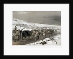 British troops on the road to Sevastopol, 1855 by William Simpson