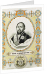Portrait of the last King of the Kingdom of Kartli-Kakheti (Georgian kingdom) Giorgi XII, Early 19th cen by Charles Thompson