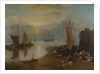 Sun rising through Vapour. Fishermen cleaning and selling Fish, 1804-1806 by Joseph Mallord William Turner